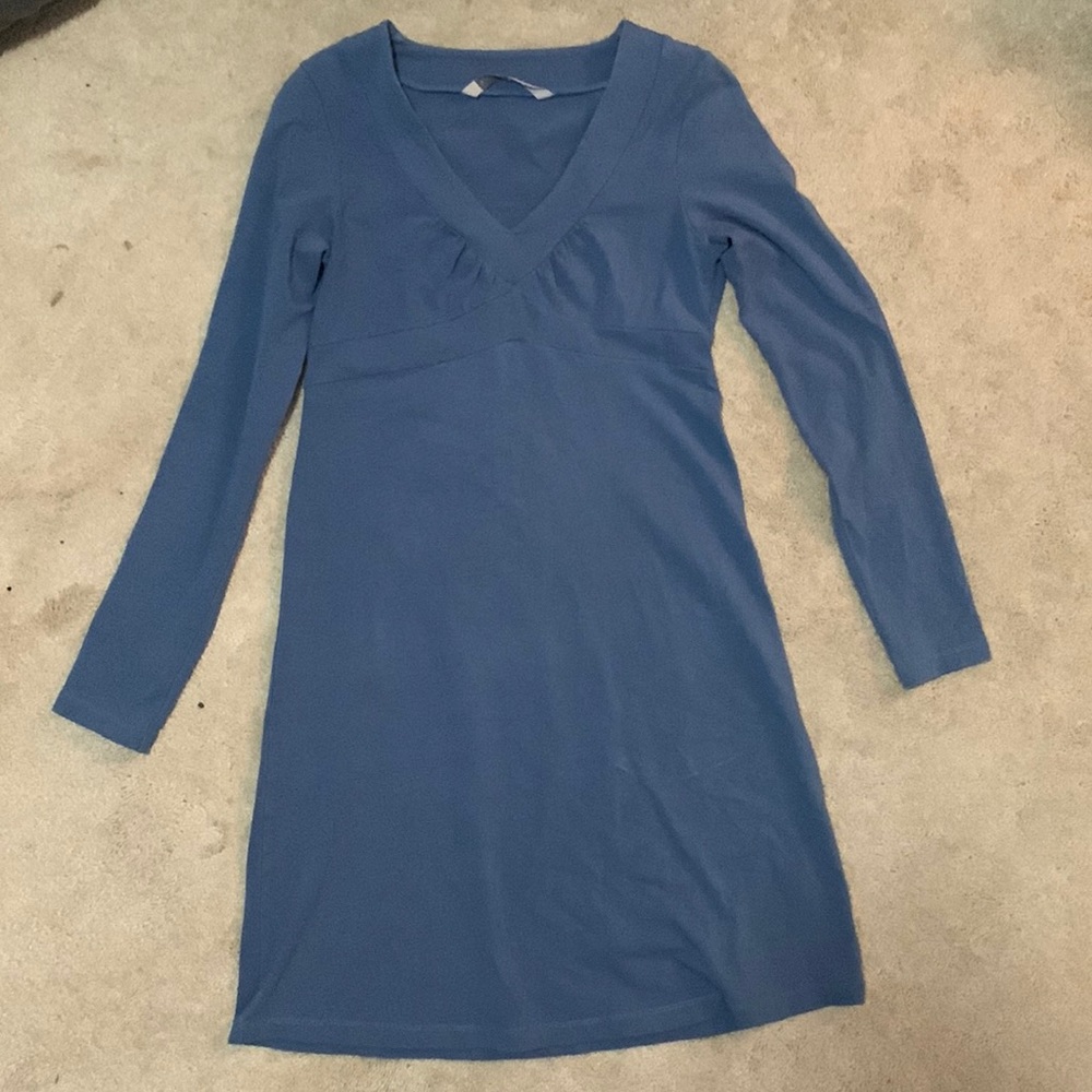 Athleta light blue/baby blue dress, size small